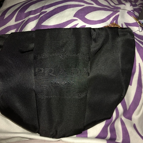 Prada Handbags - Black PRADA cosmetic bag